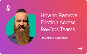 How to remove friction Revops team